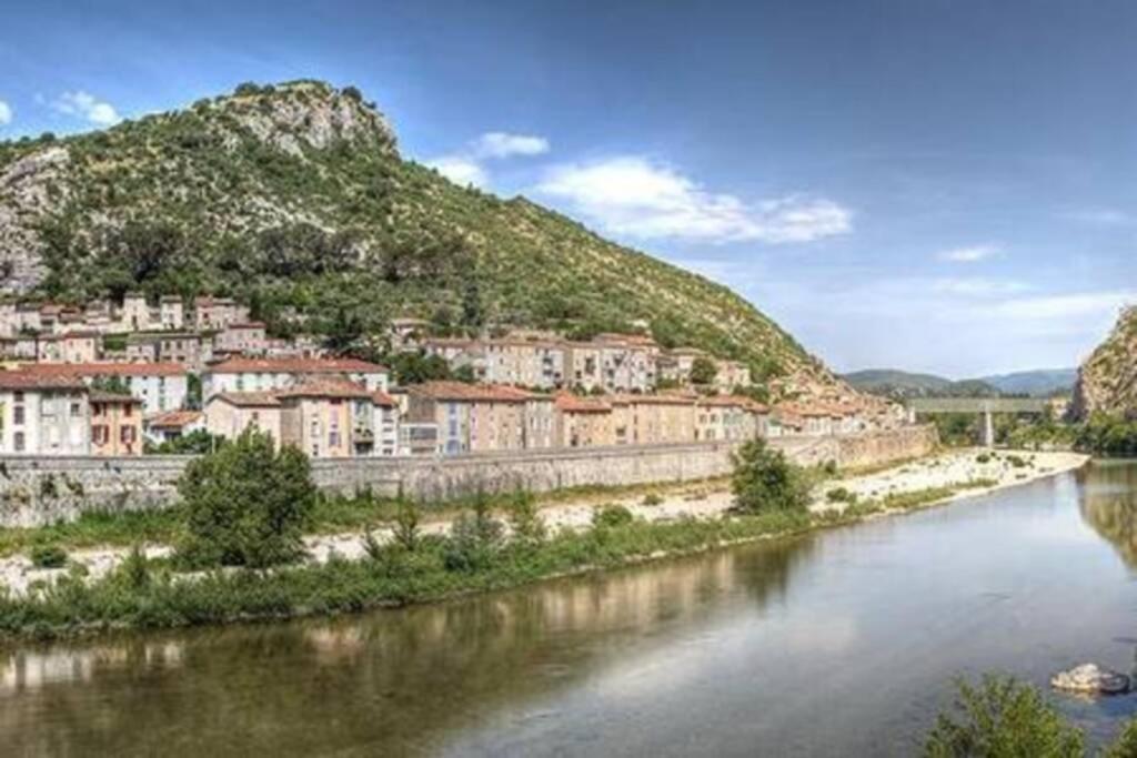 Charmant Chalet Pour 2 Personnes Spa Prive Massillargues-Attuech Exterior photo