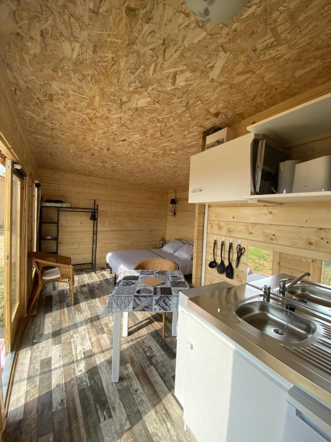 Charmant Chalet Pour 2 Personnes Spa Prive Massillargues-Attuech Exterior photo