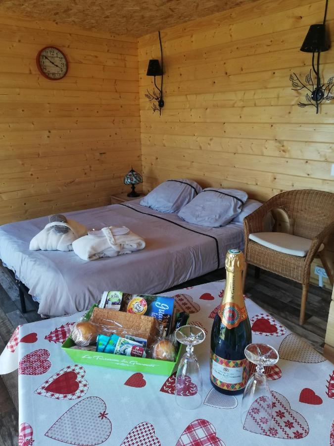 Charmant Chalet Pour 2 Personnes Spa Prive Massillargues-Attuech Exterior photo