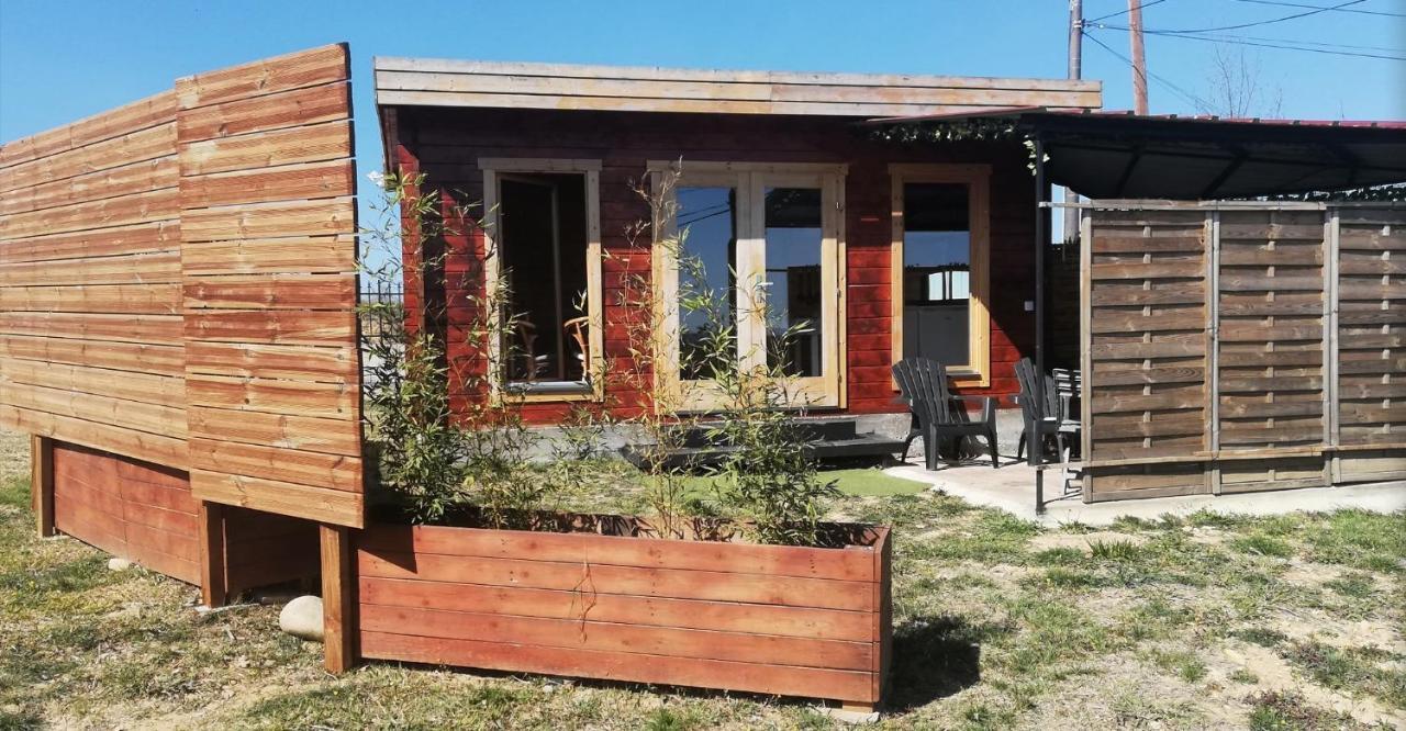 Charmant Chalet Pour 2 Personnes Spa Prive Massillargues-Attuech Exterior photo