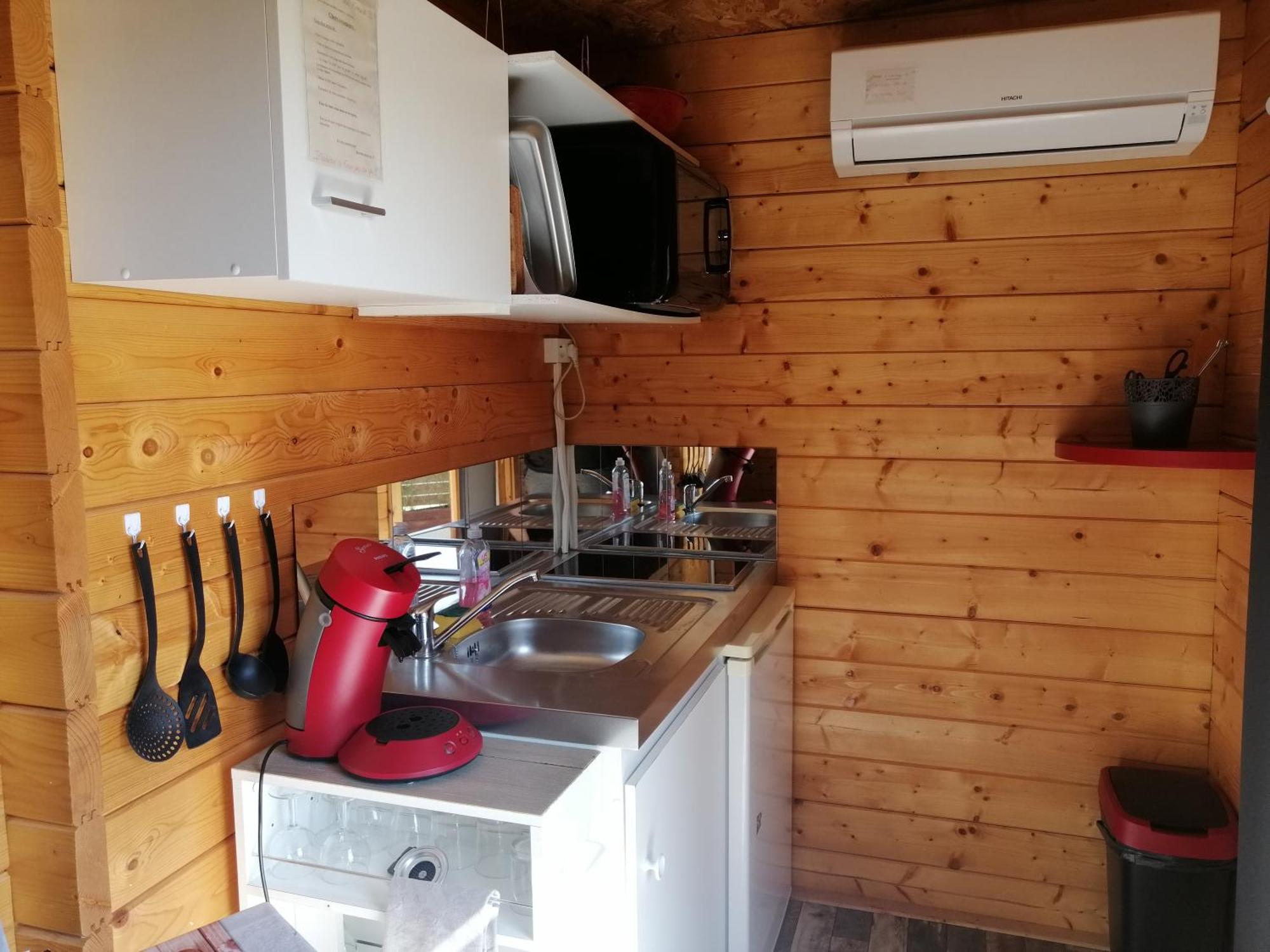 Charmant Chalet Pour 2 Personnes Spa Prive Massillargues-Attuech Exterior photo